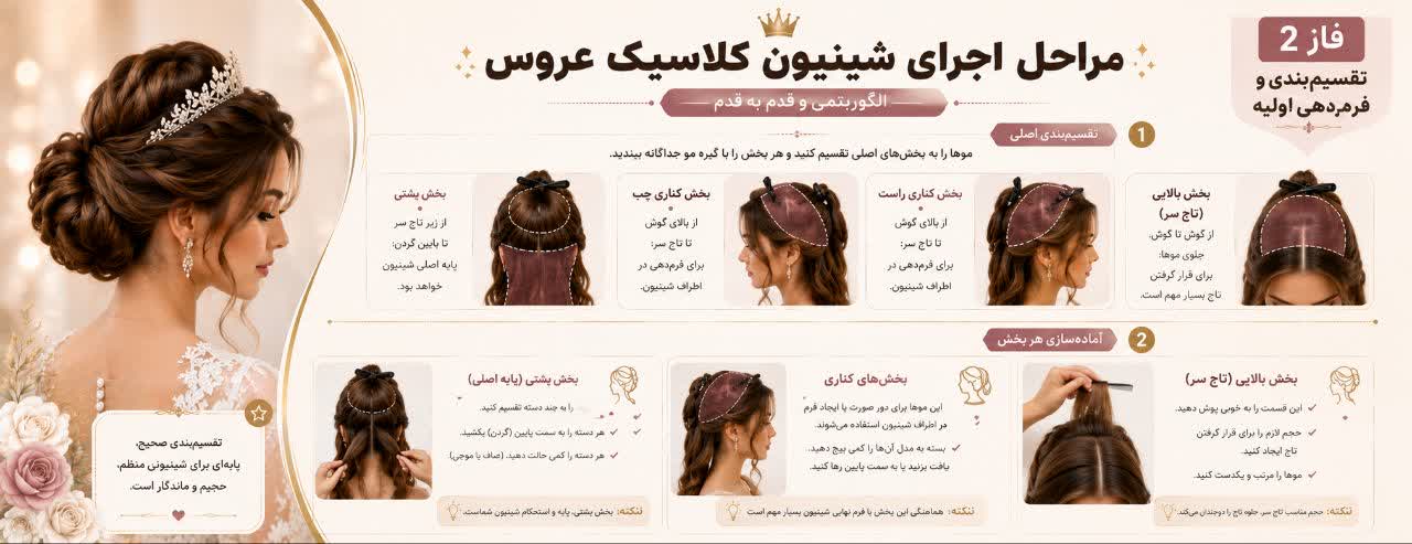 فاز ۲: تقسیم‌بندی و فرم‌دهی اولیه